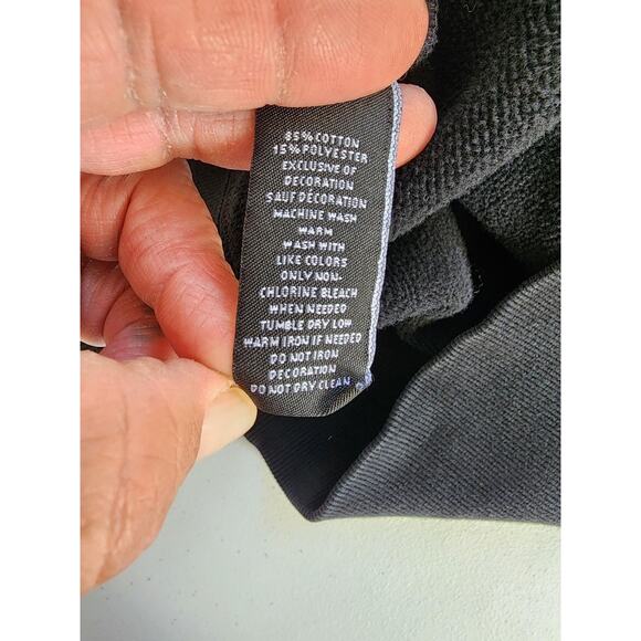 San Antonio Spurs Sweatshirt Womens XL Black NBA Basketball Cropped Crewneck - Picture 10 of 16